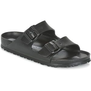 BIRKENSTOCK Black Arizona Rubber Sandal, US size 9 (40)